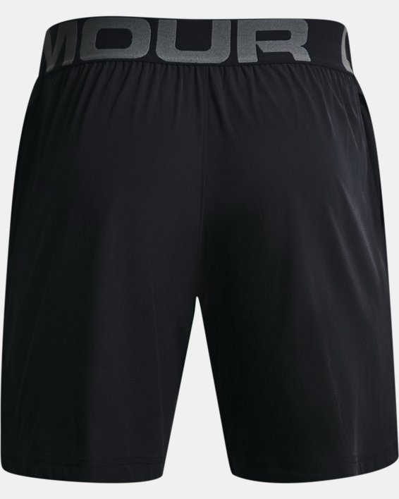 Men's UA Elevated Woven 2.0 Shorts in Black image number 6